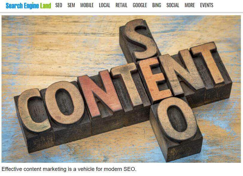 Search Engine Land - Content SEO