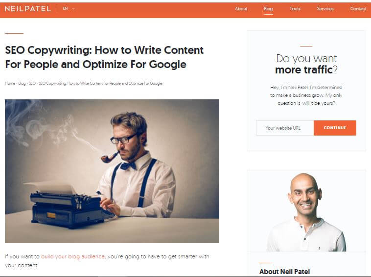 Neil Patel - SEO Content